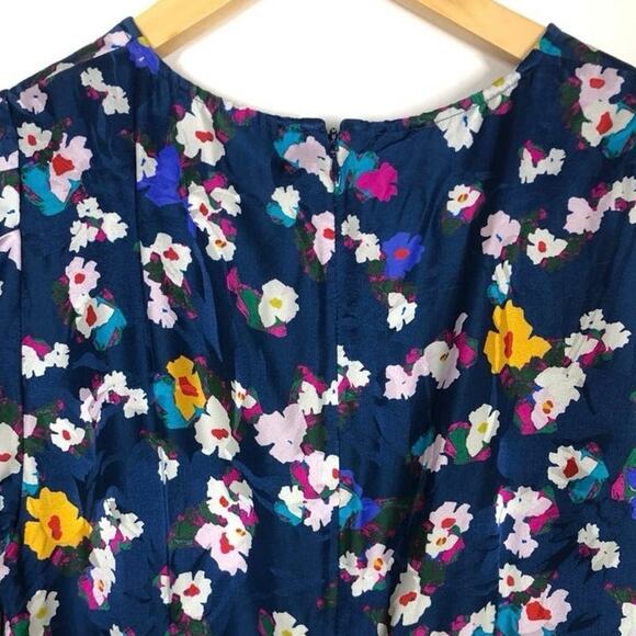 TANYA TAYLOR Liz Floral Silk Jacquard Dress Size 20 (US 14 /16) MSRP $495 - Picture 15 of 16